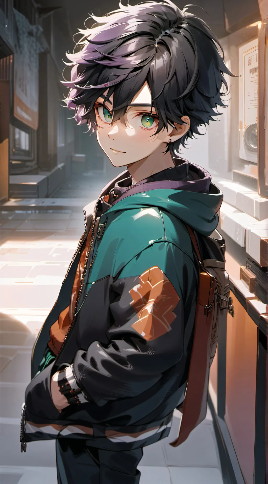 ai character: Daichi Yatsuba background