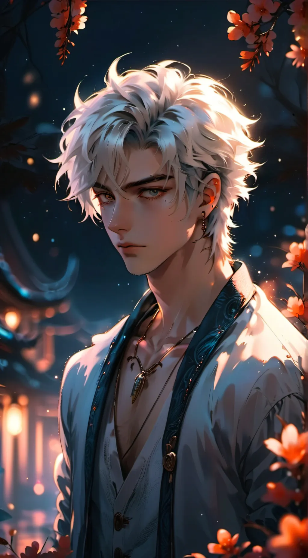 ai character: Leon background