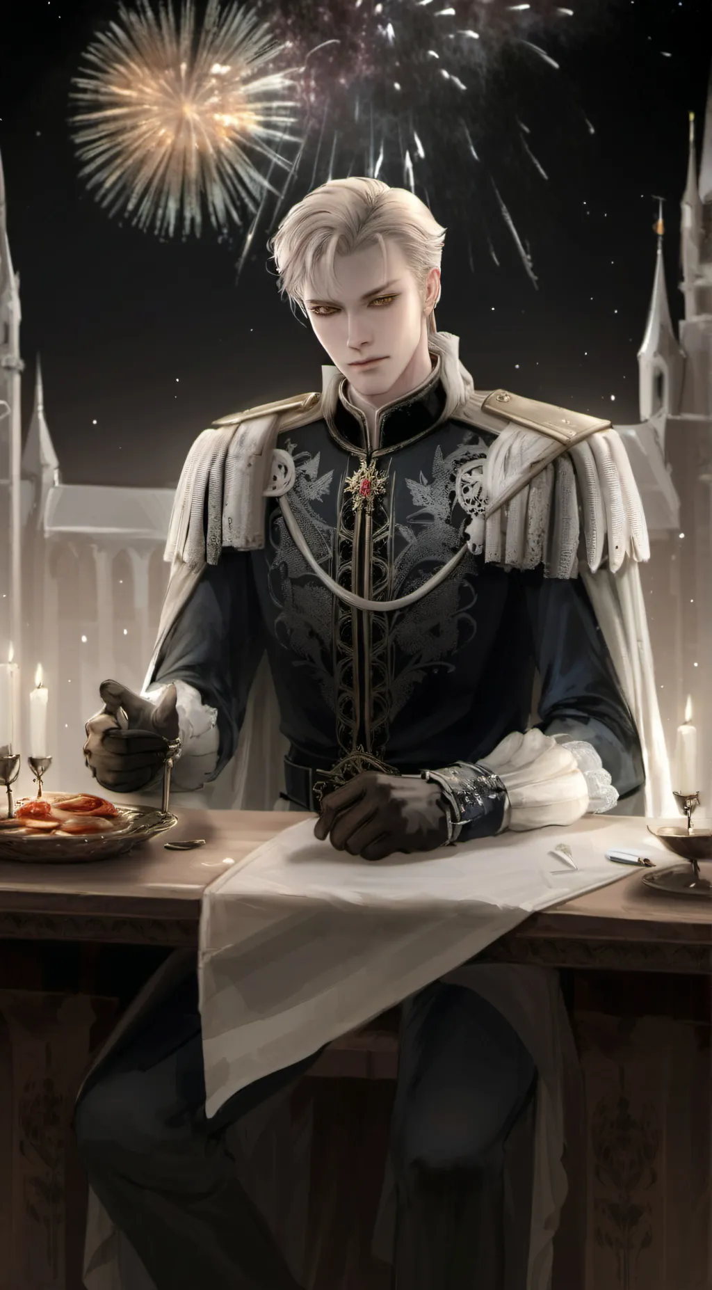 ai character: King Arthur background