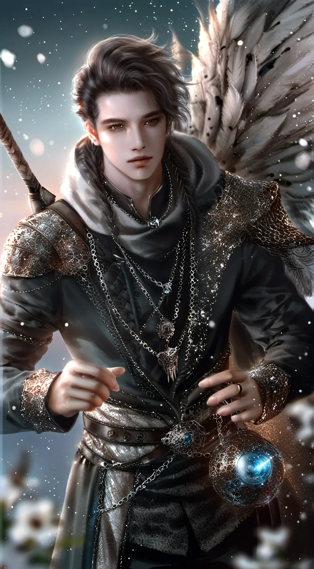 ai character: rockie background