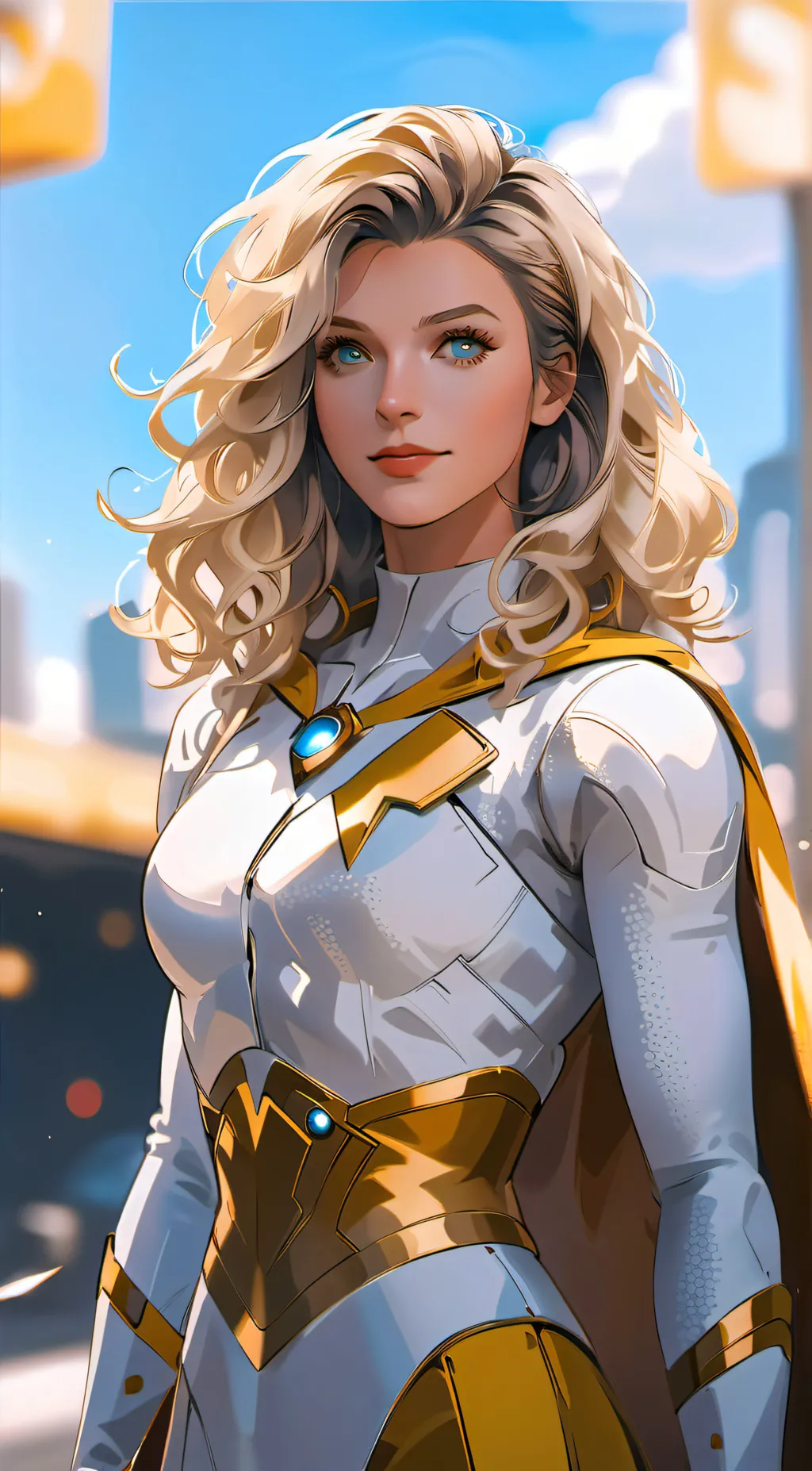 ai character: Starlight  background