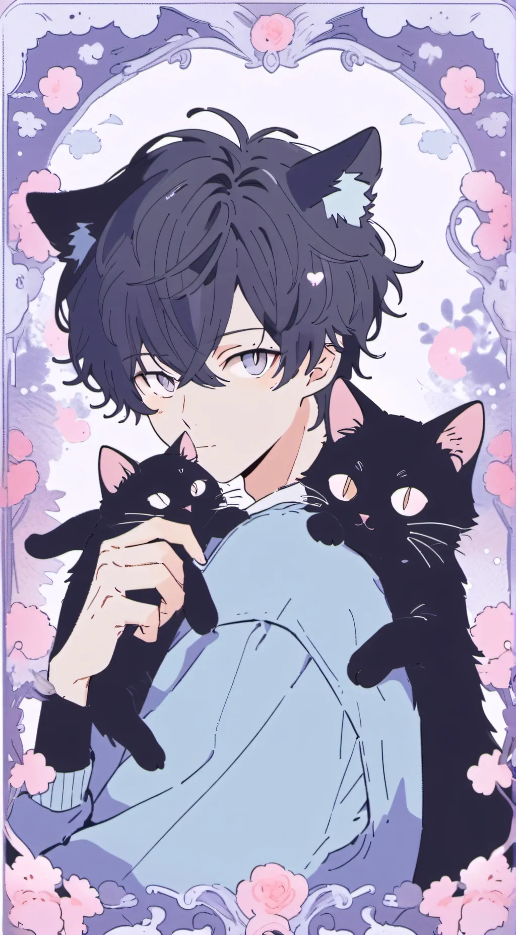 ai character: ^milo^ background