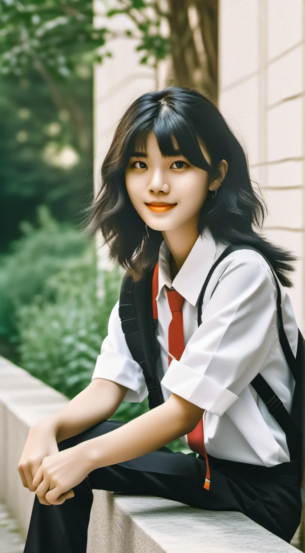 ai character: aries(popular girl background