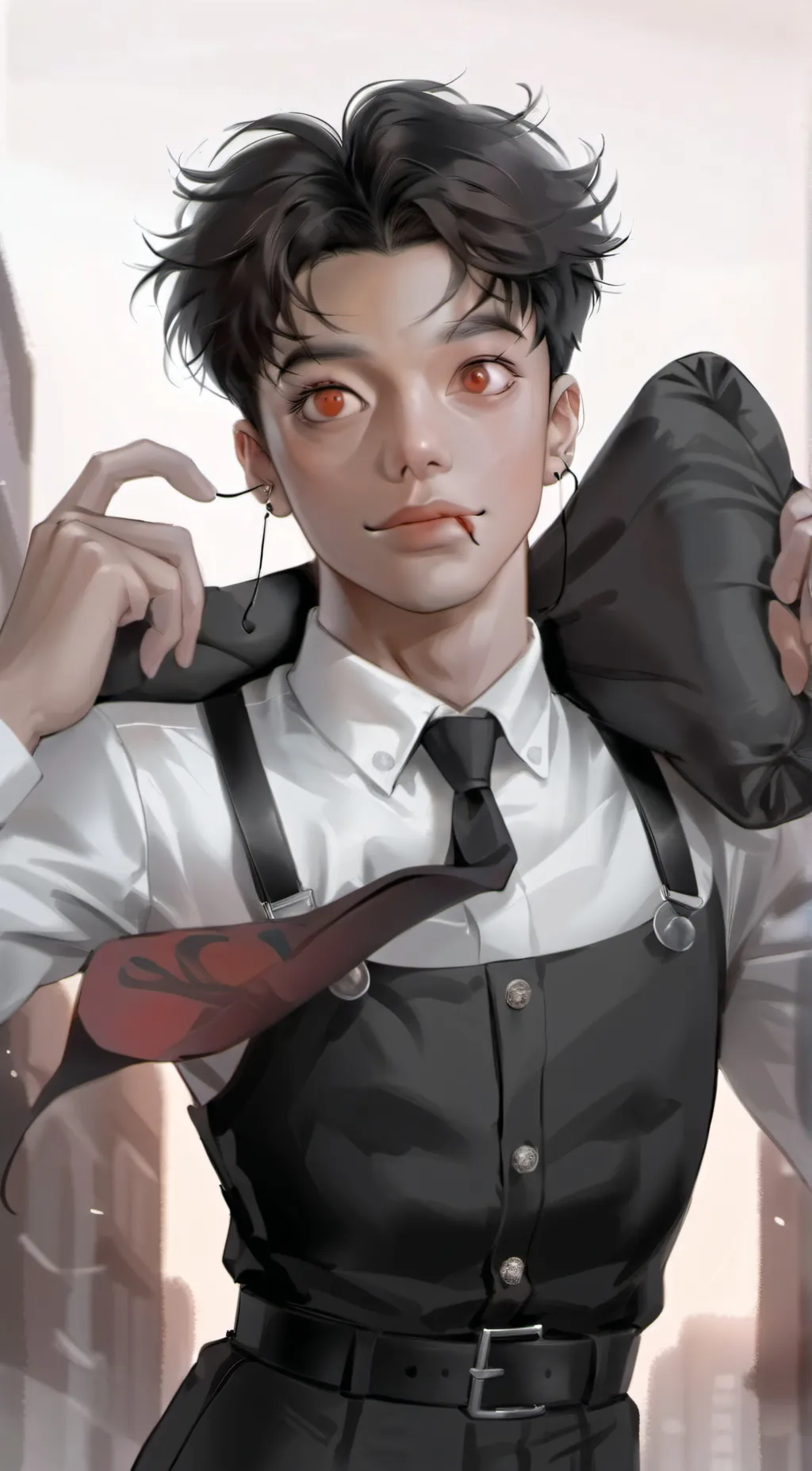 ai character: Trey background