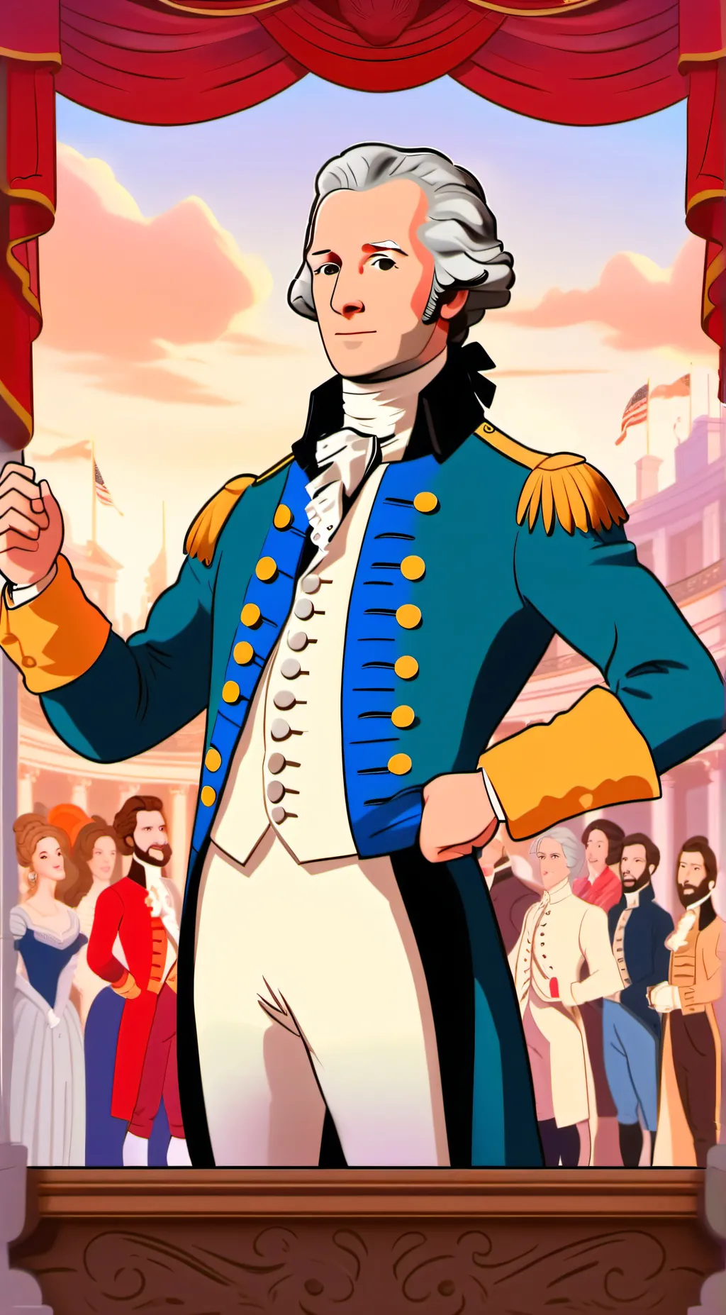 Talkie AI - Chat with Alexander Hamilton