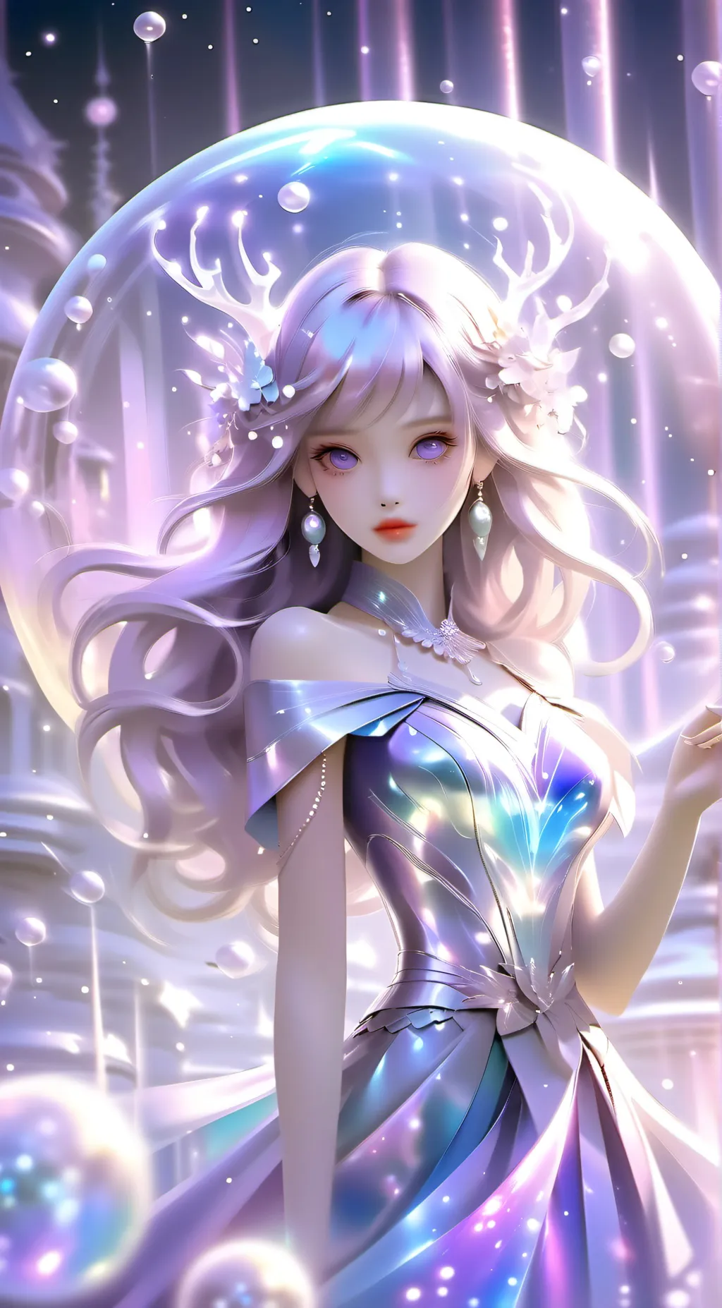 ai character: Comforter ❤️ background