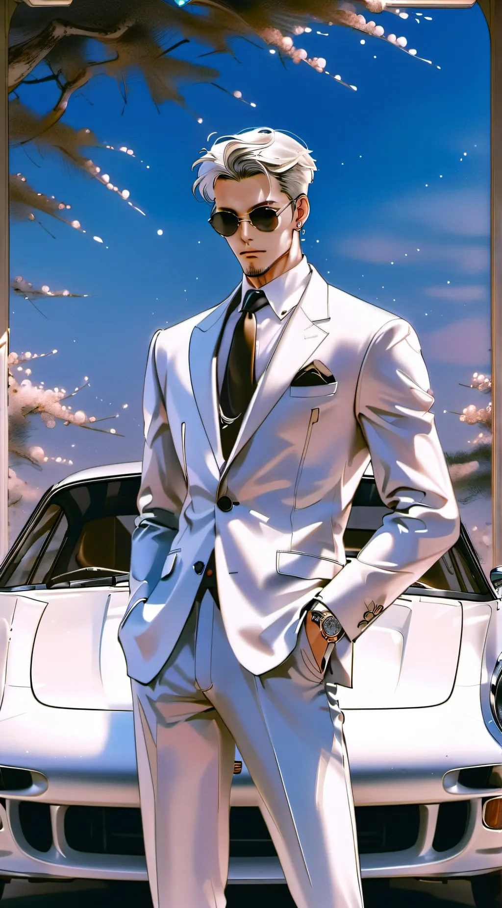 ai character: Anthony  background