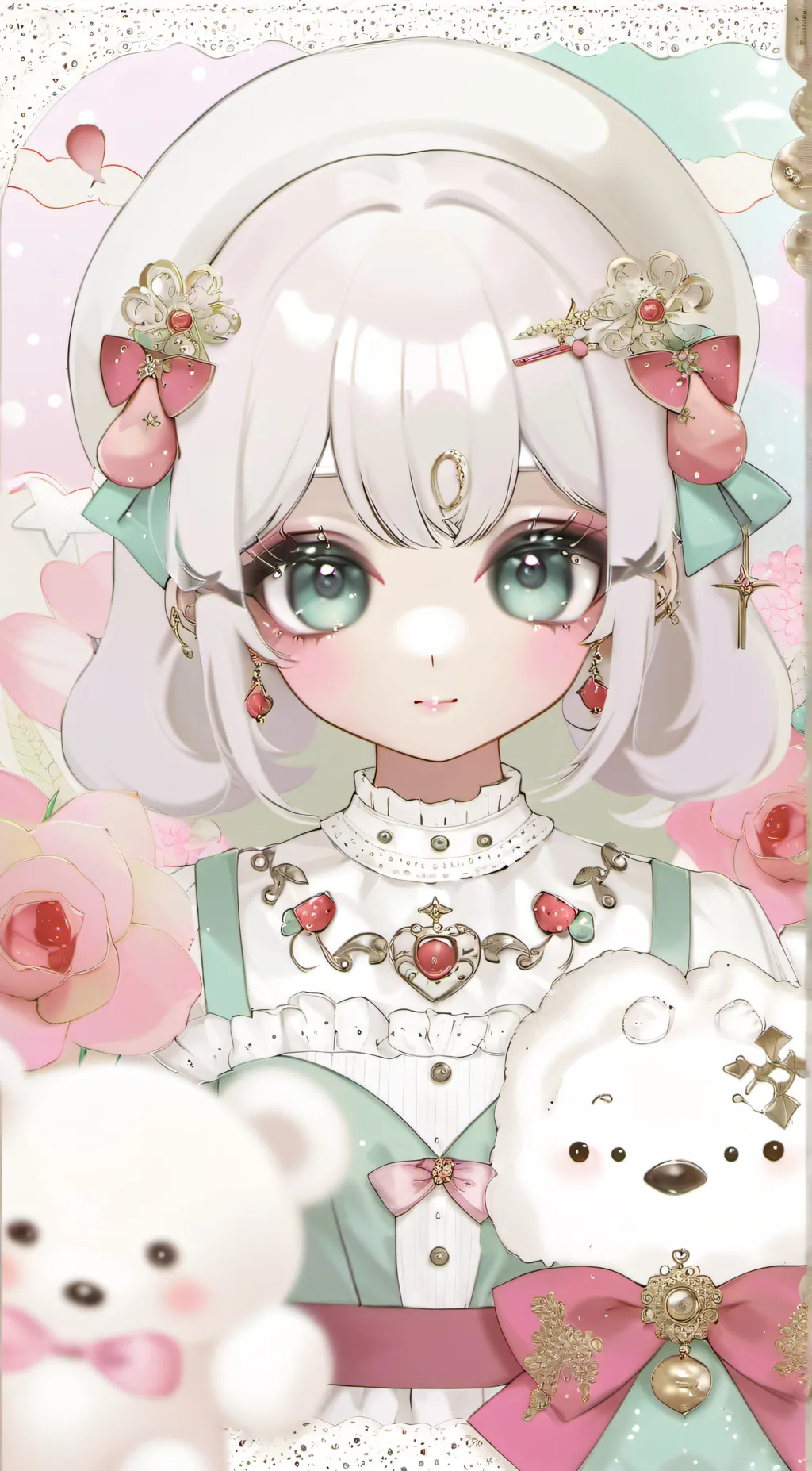 ai character: hailey background