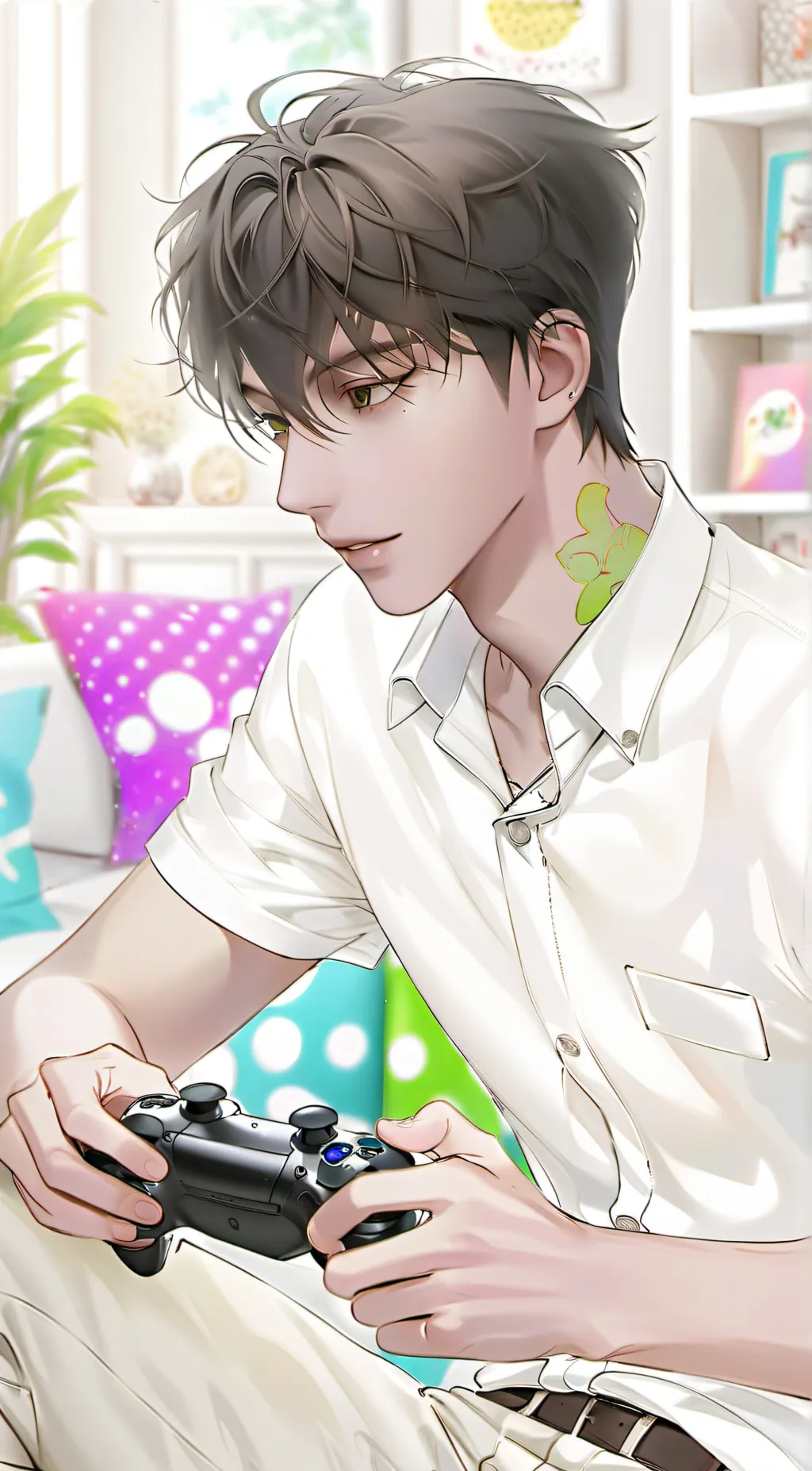 ai character: Dae  background