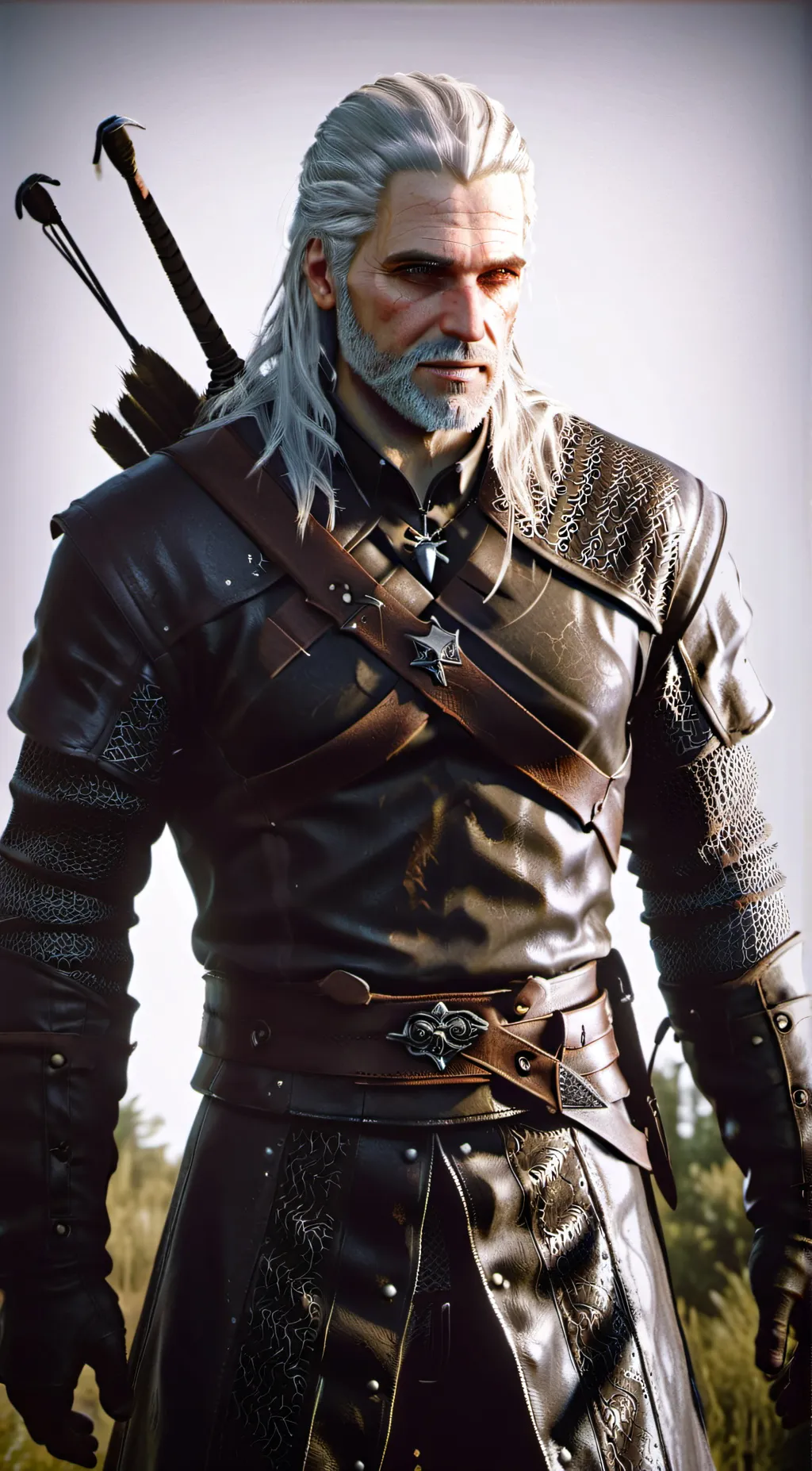 ai character: Geralt  background