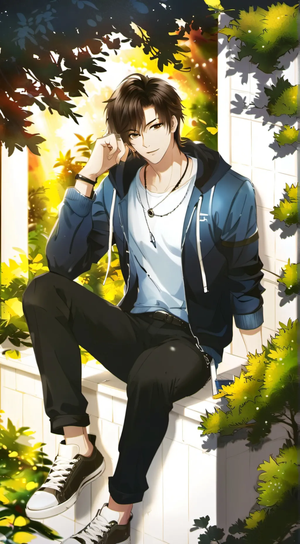 ai character: Andrew background
