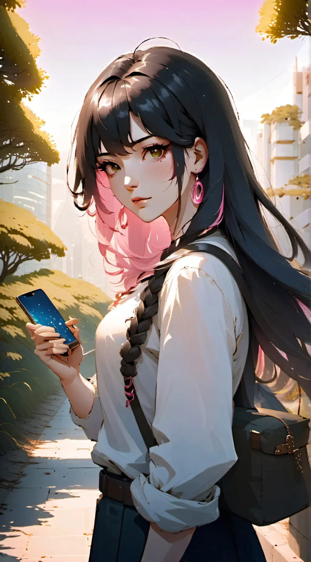 ai character: Lesly background