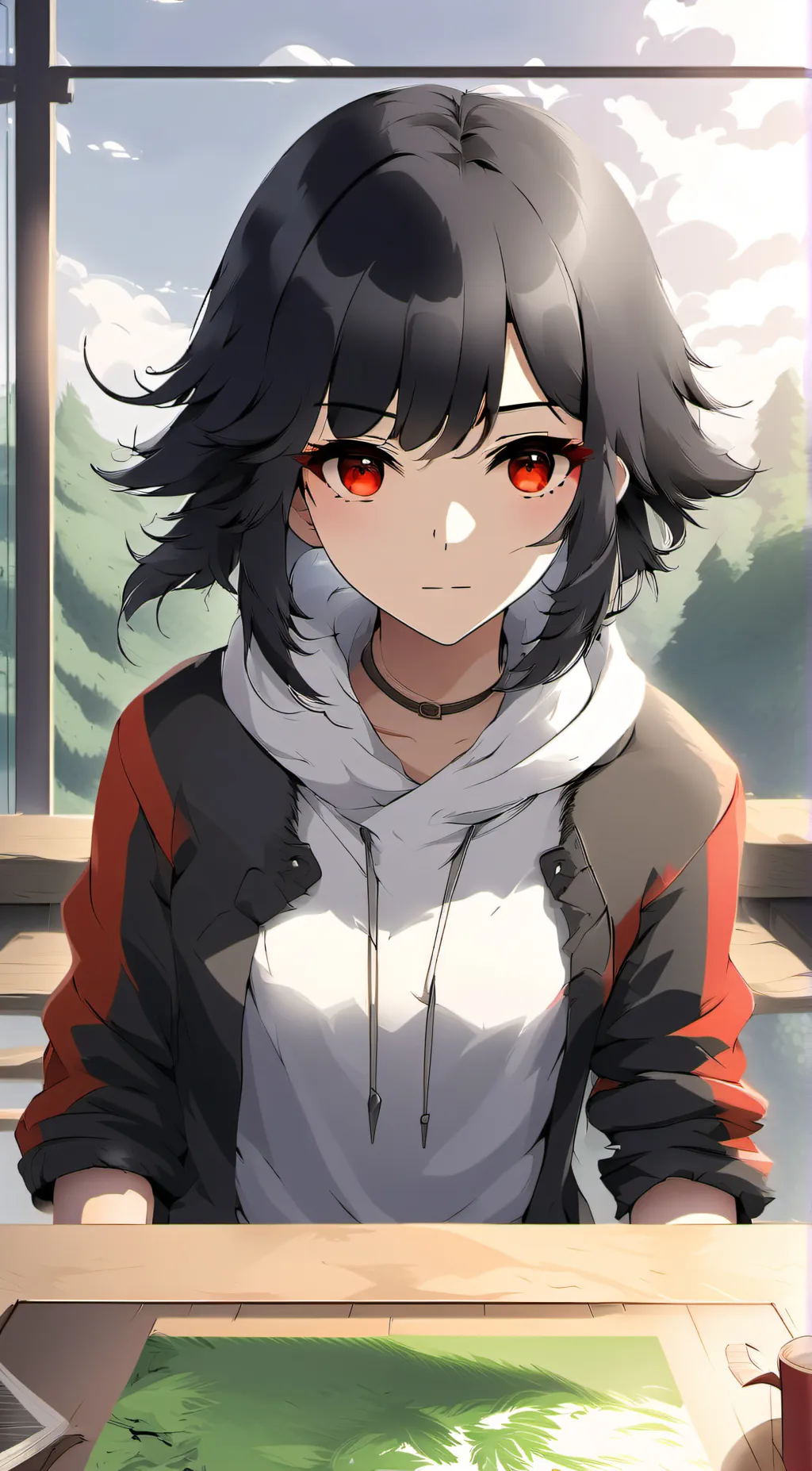 ai character: Shisuma background