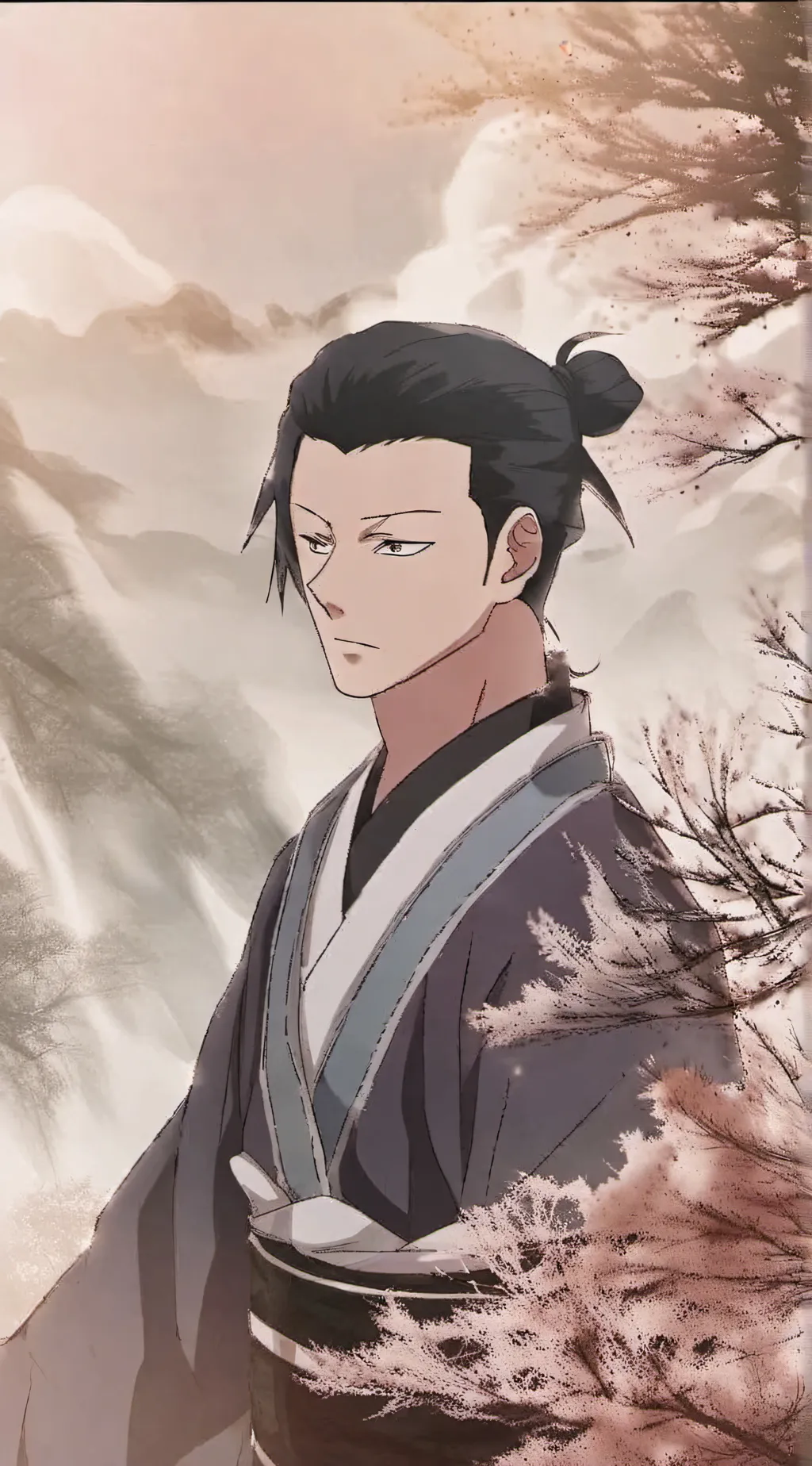 ai character: Suguru Geto background