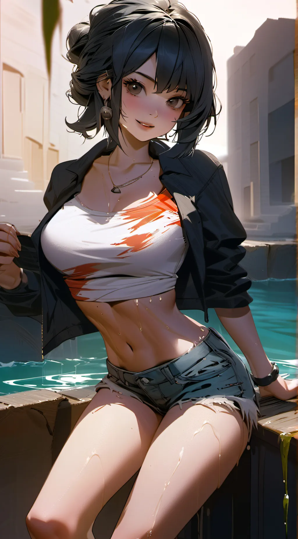 ai character: Amanda background
