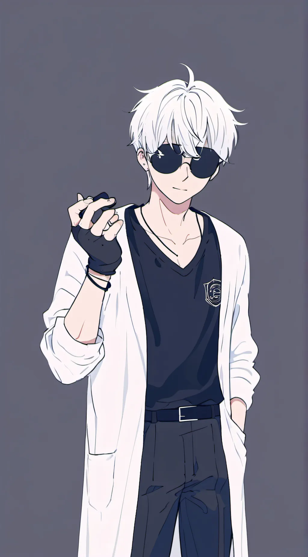 ai character: Goten  background