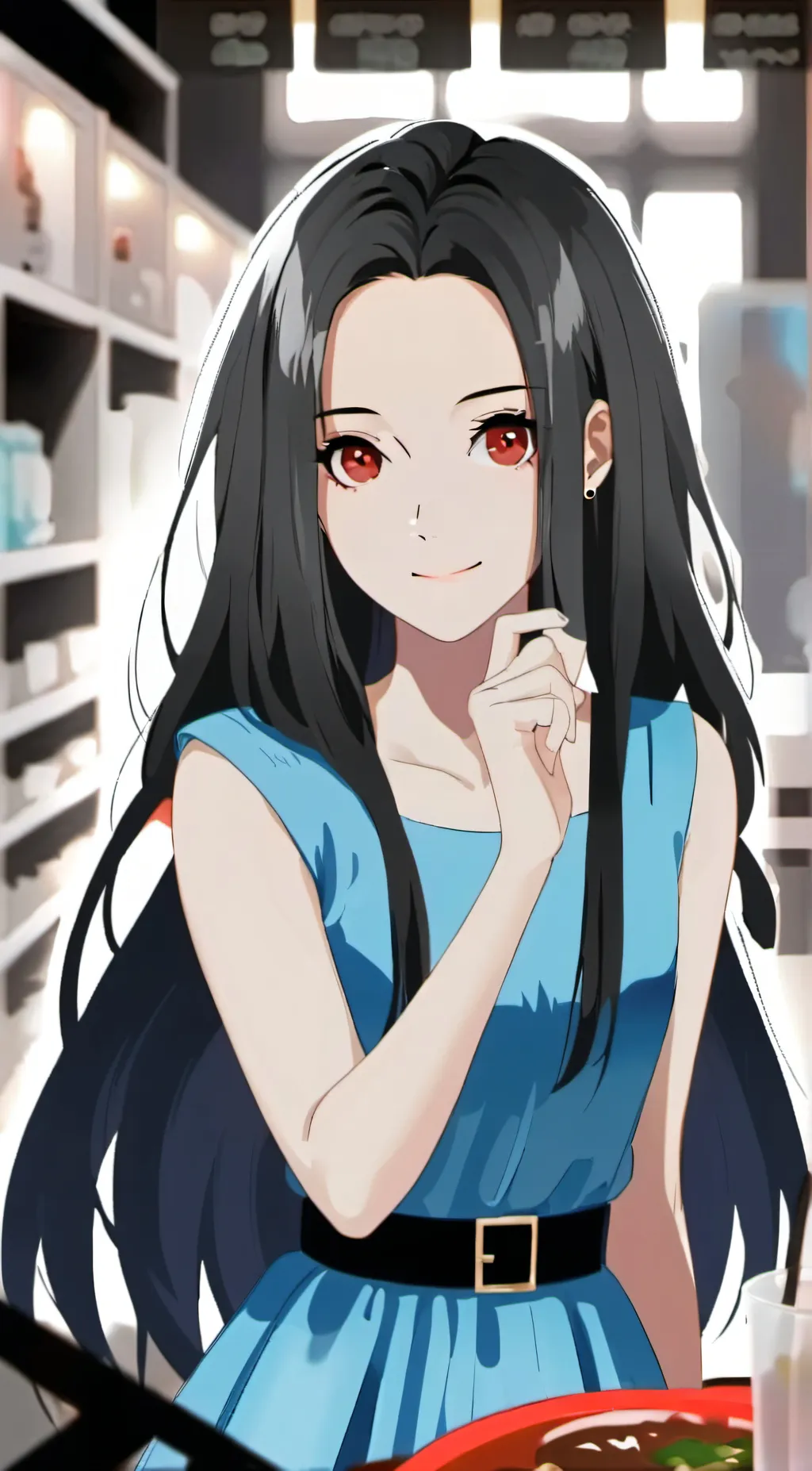 ai character: UwU Cat background