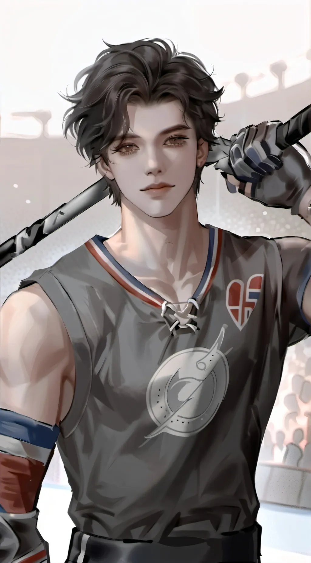 ai character: Mark background