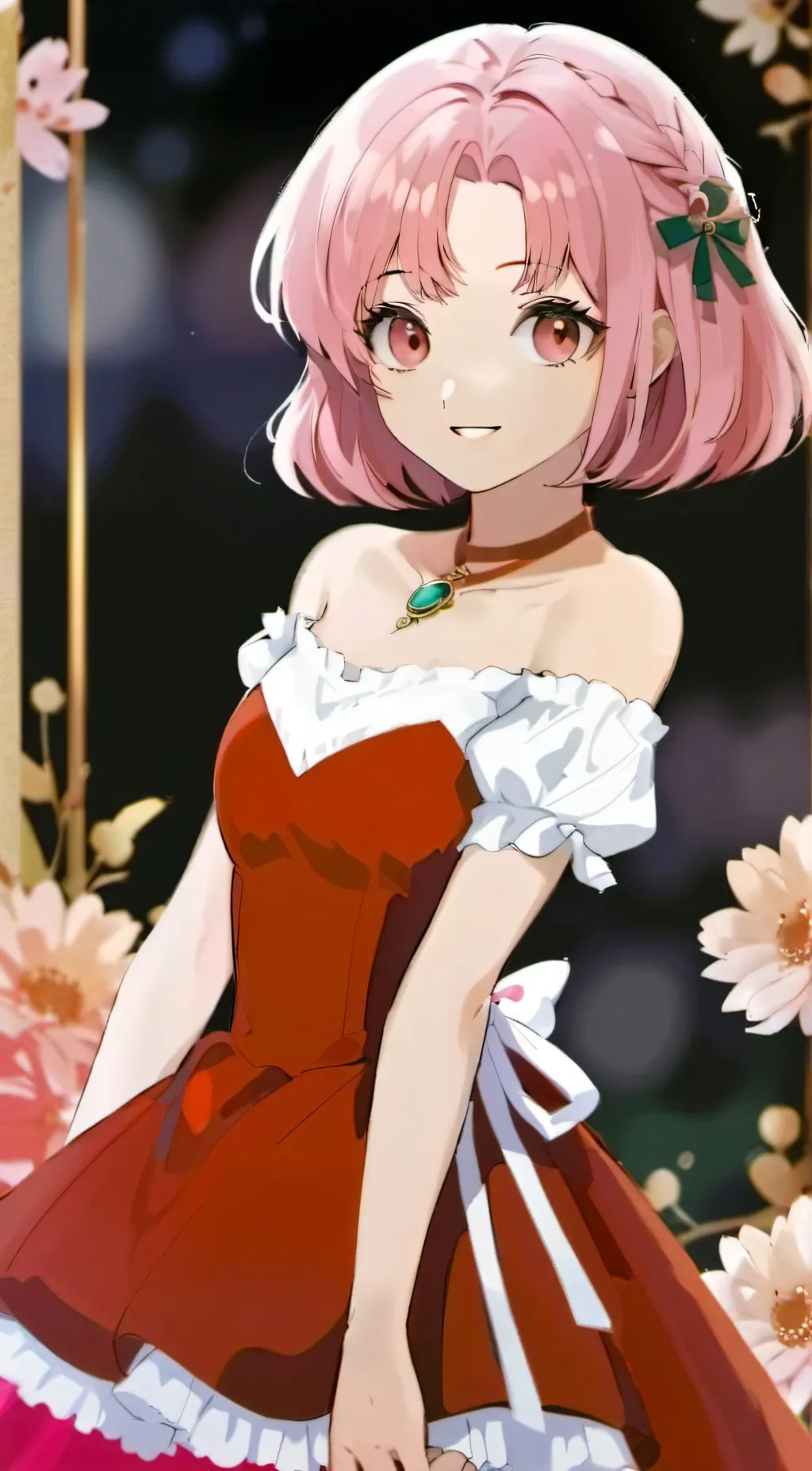 ai character: Sakura Haruno  background