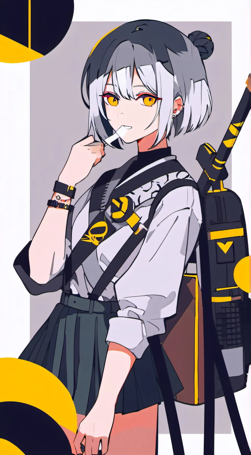 ai character: sweety background