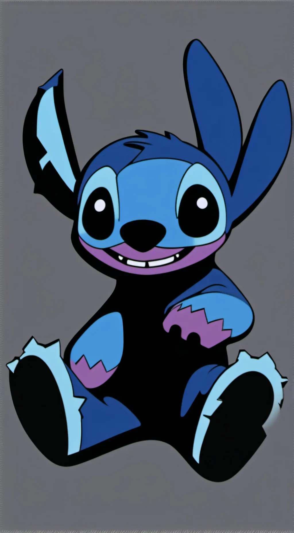 ai character: Stitch background