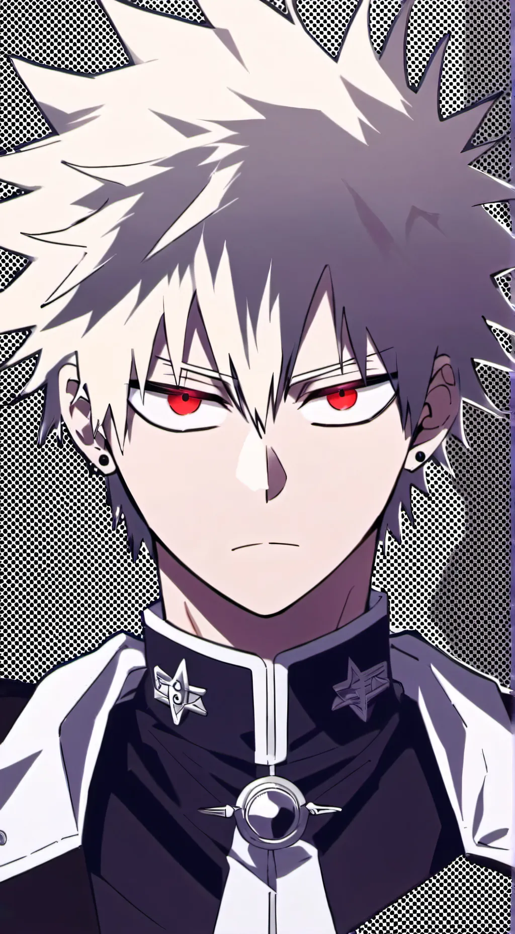 ai character: Bakugo background