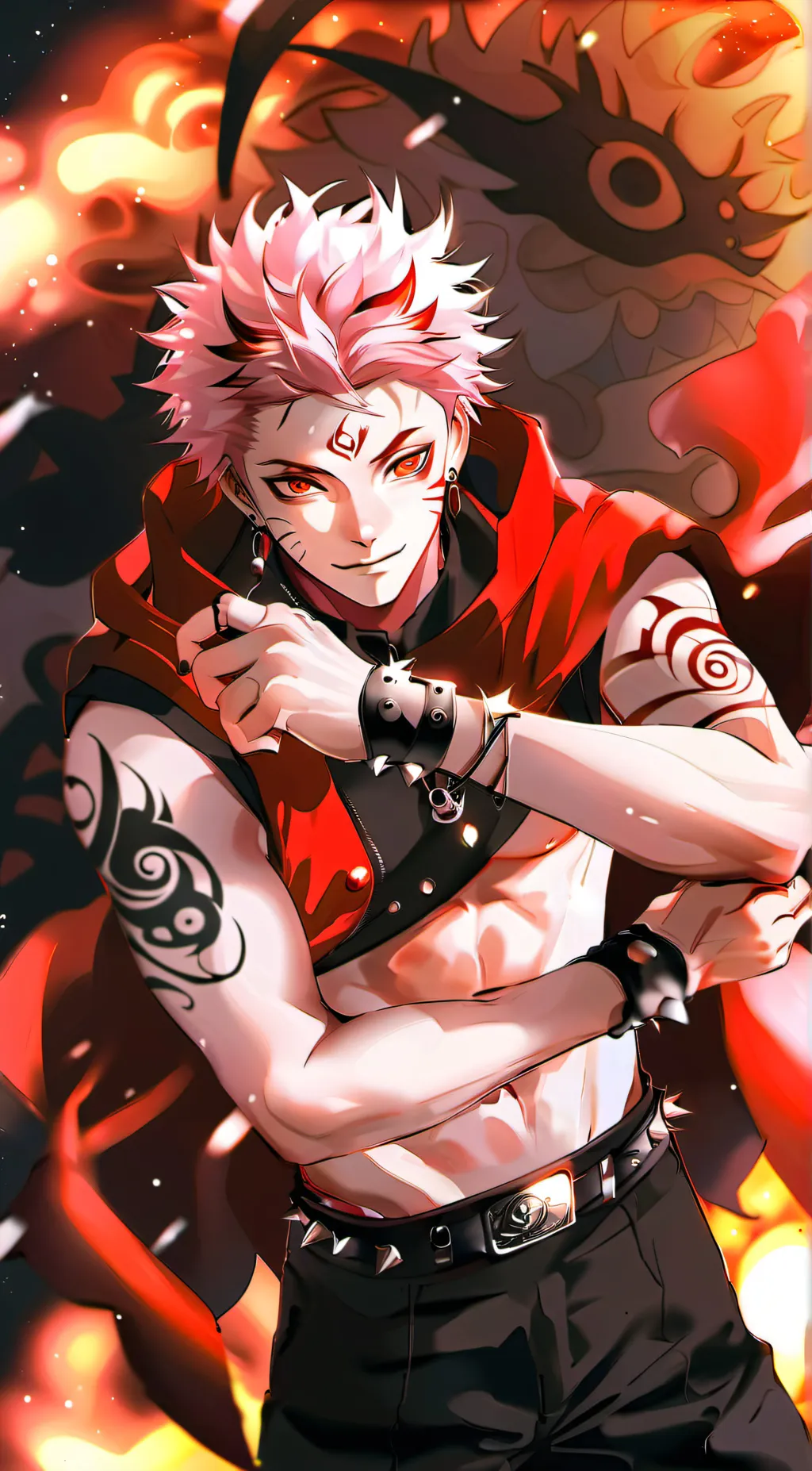 ai character: JJK Camp background
