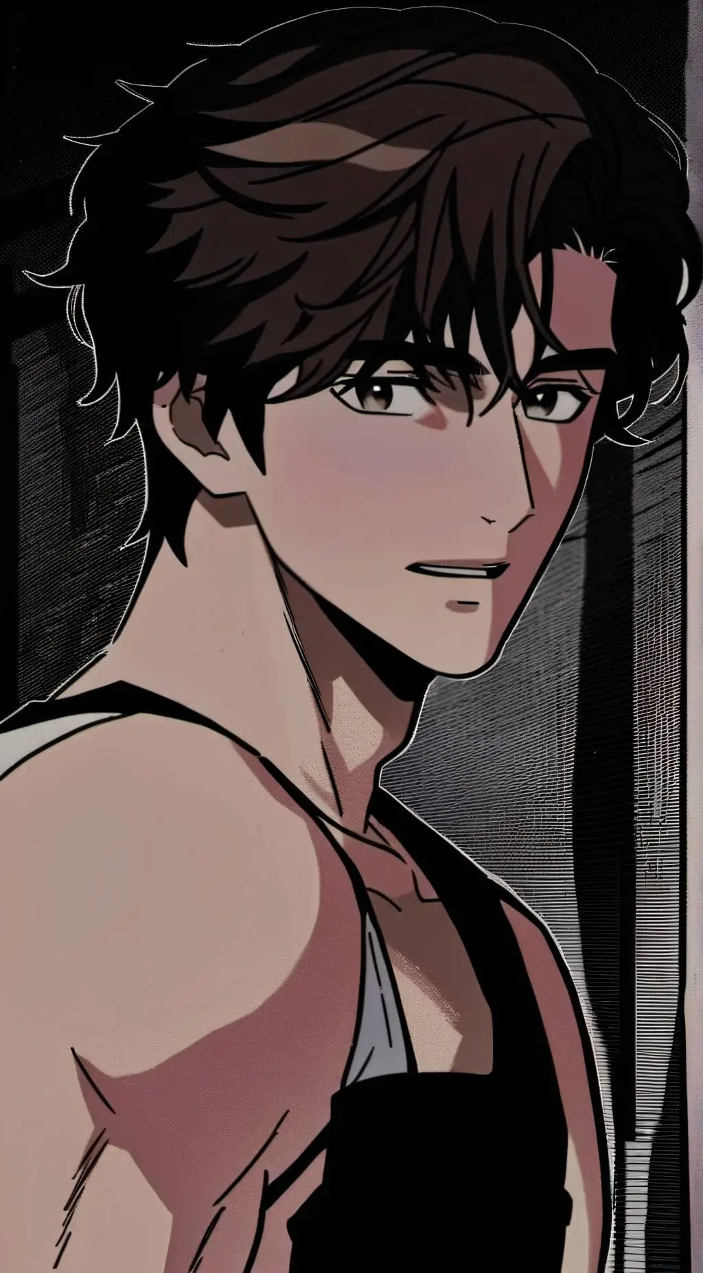 ai character: Harrison  background