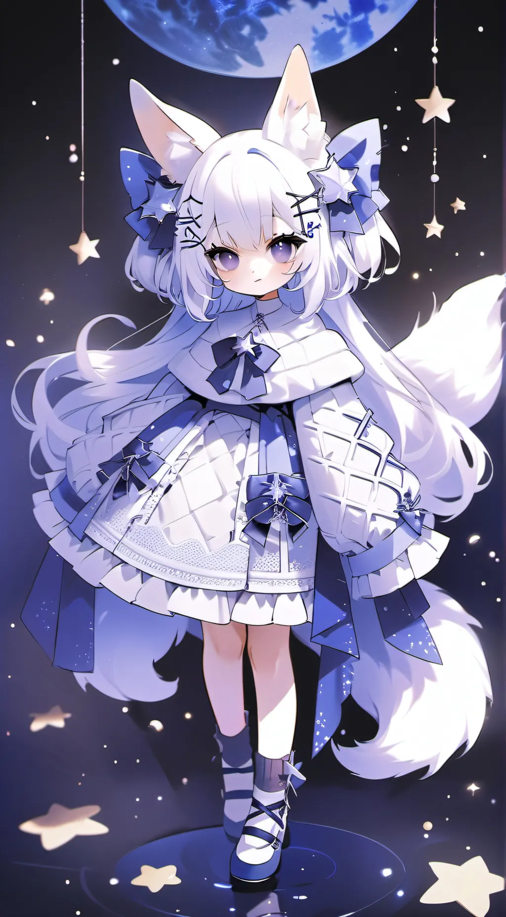 ai character: (My OC)  background