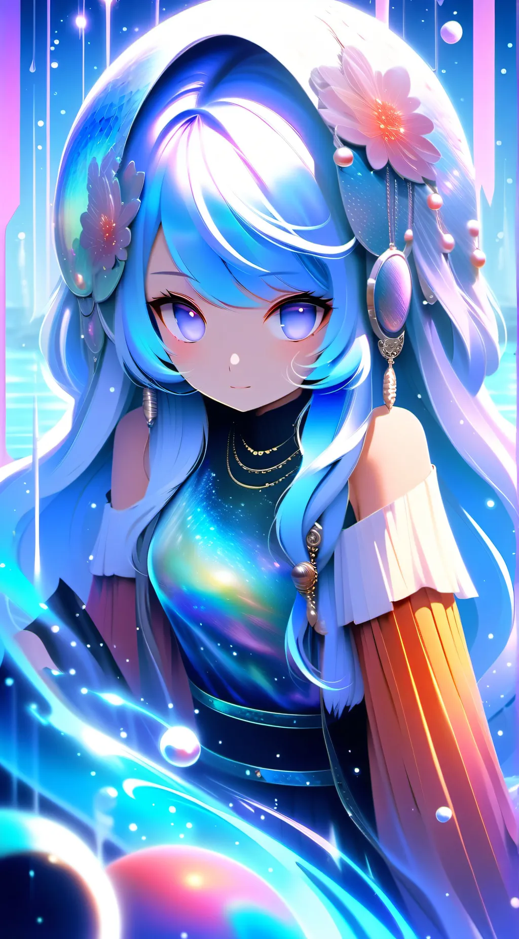 ai character: laya background