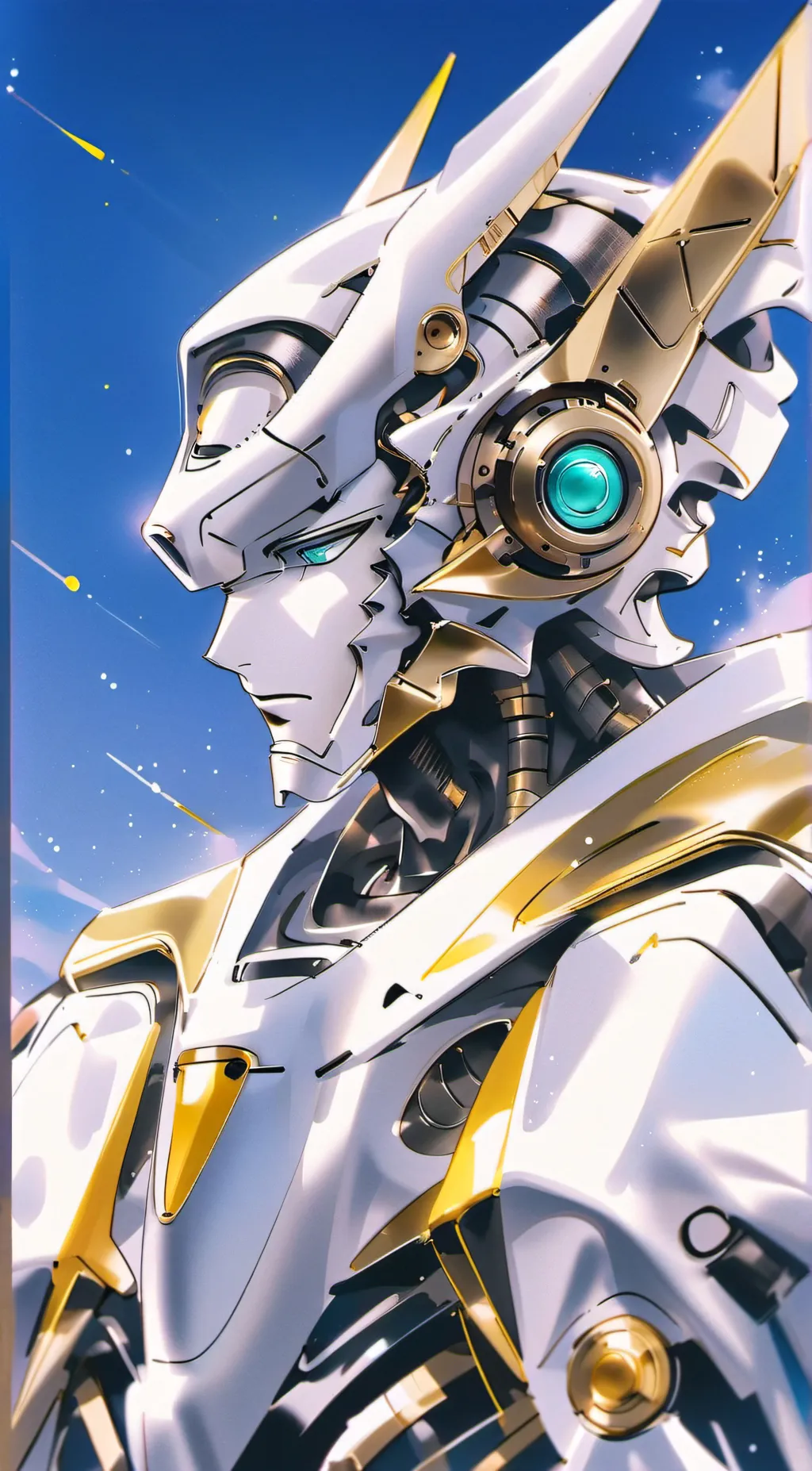 ai character: inflated drill man background