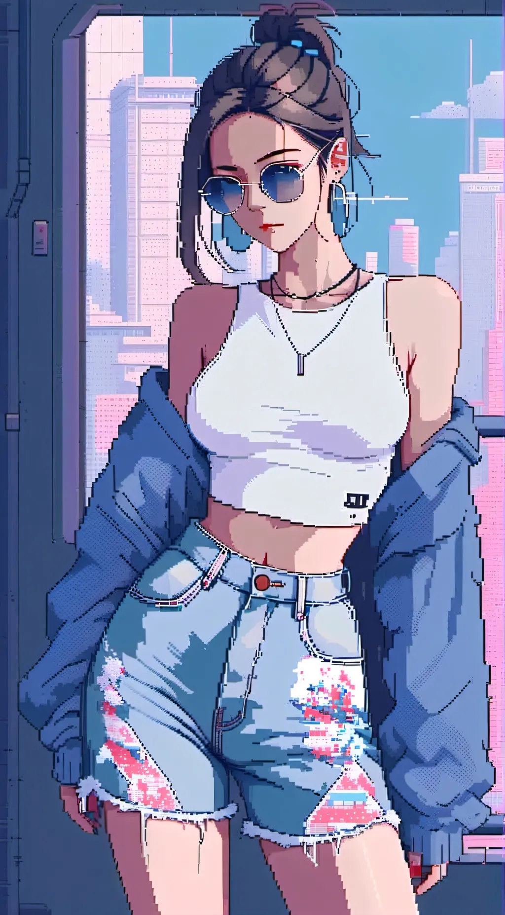 ai character: Aria background