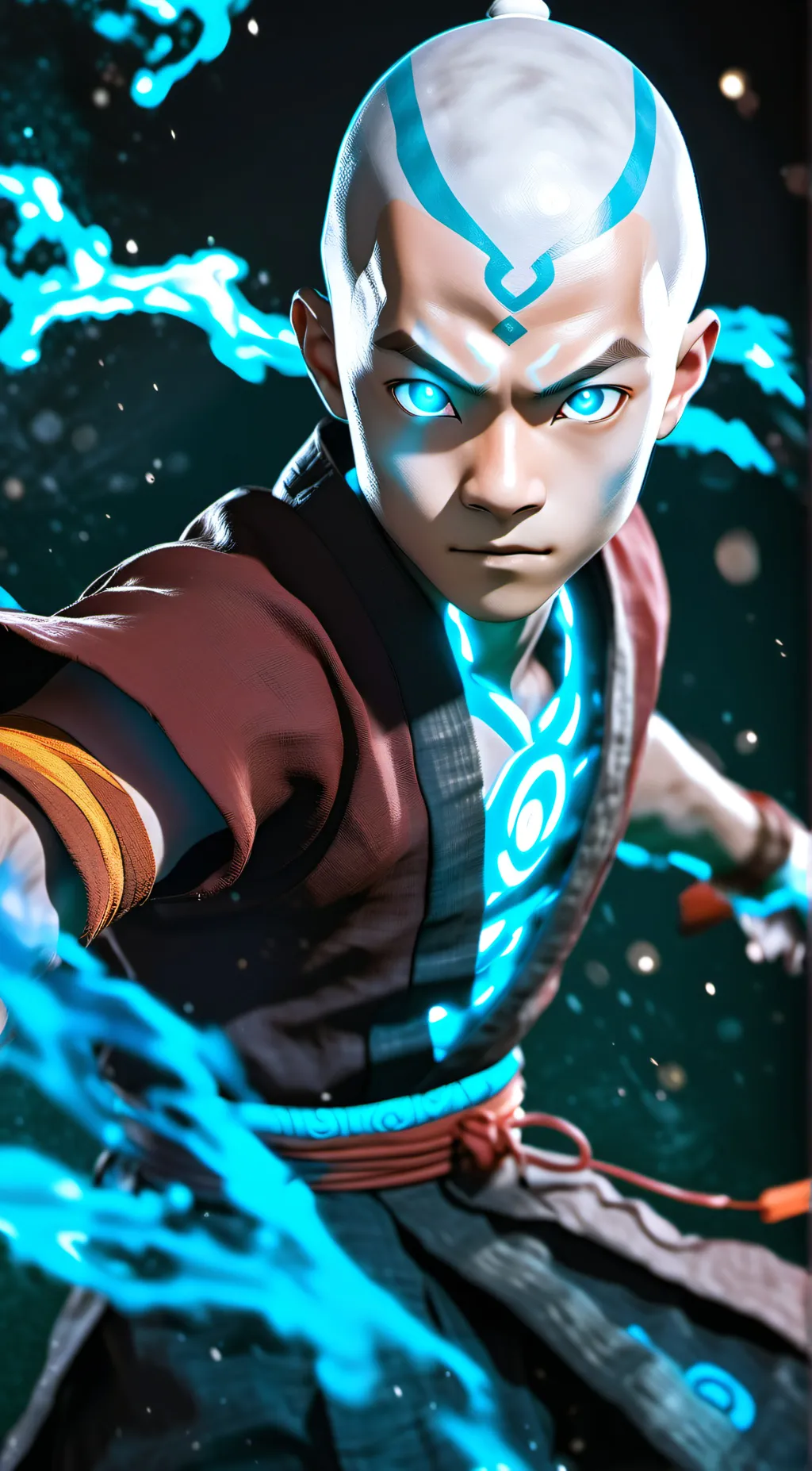 ai character: aang background