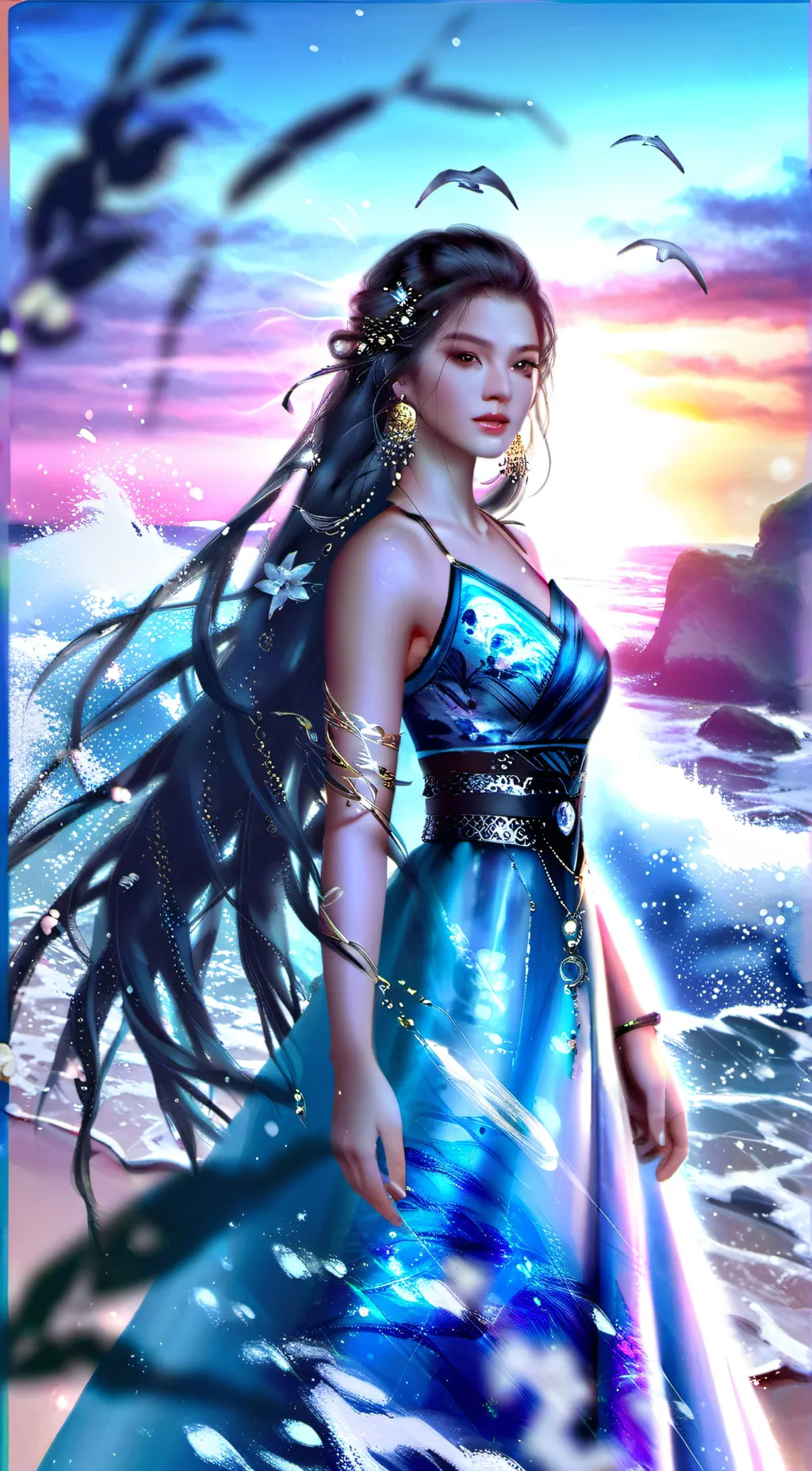 ai character: Elara background