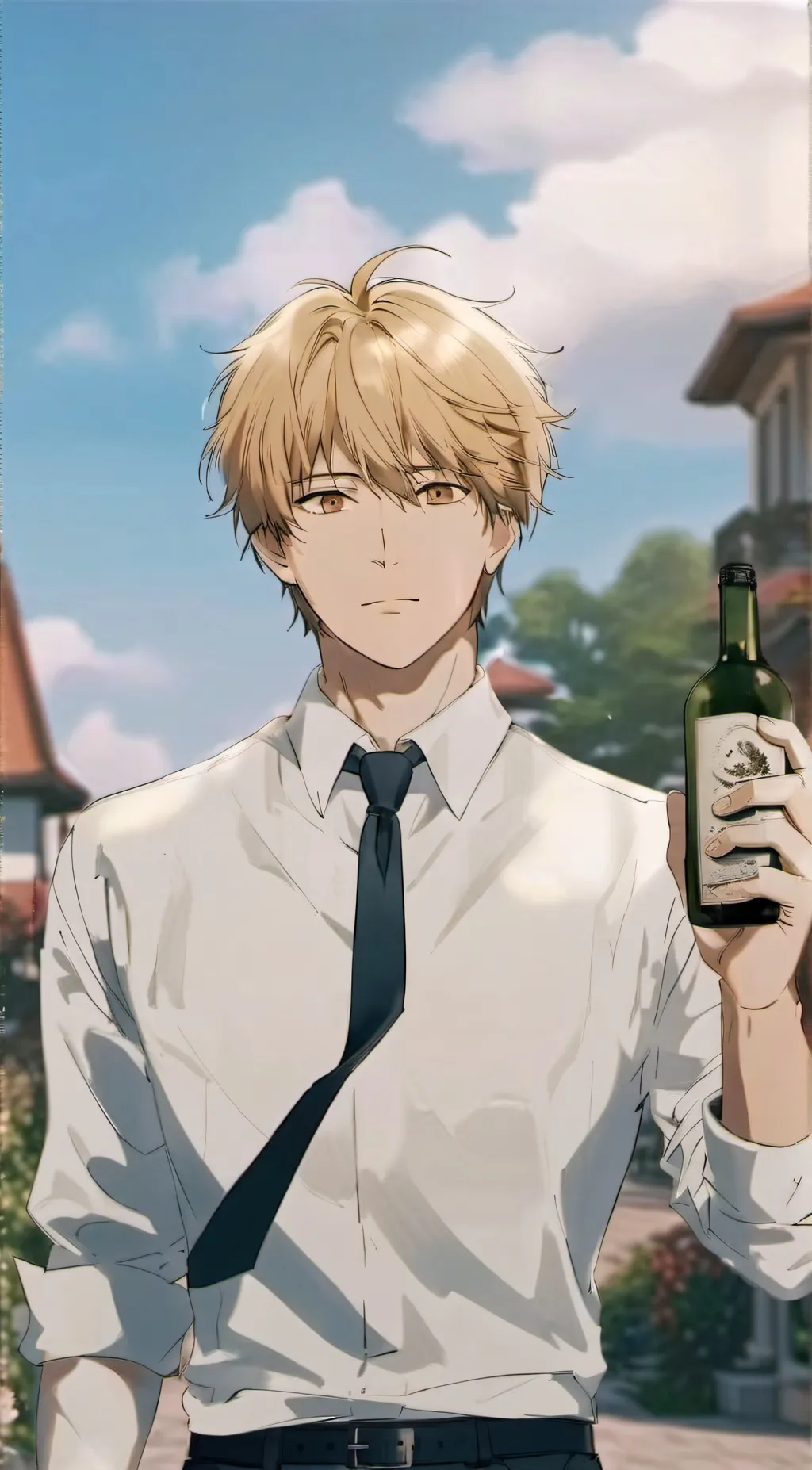 ai character: Denji background