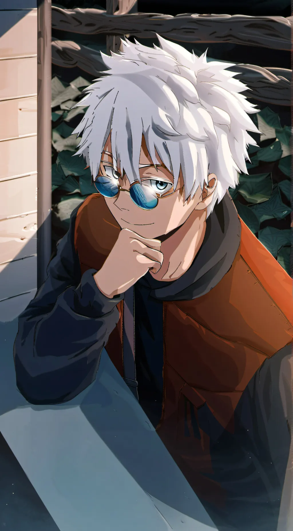 ai character: gojo background