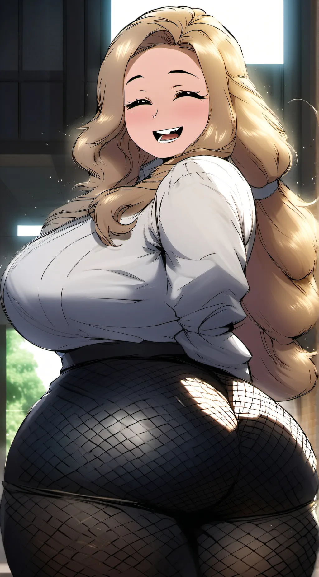 ai character: Nina  background