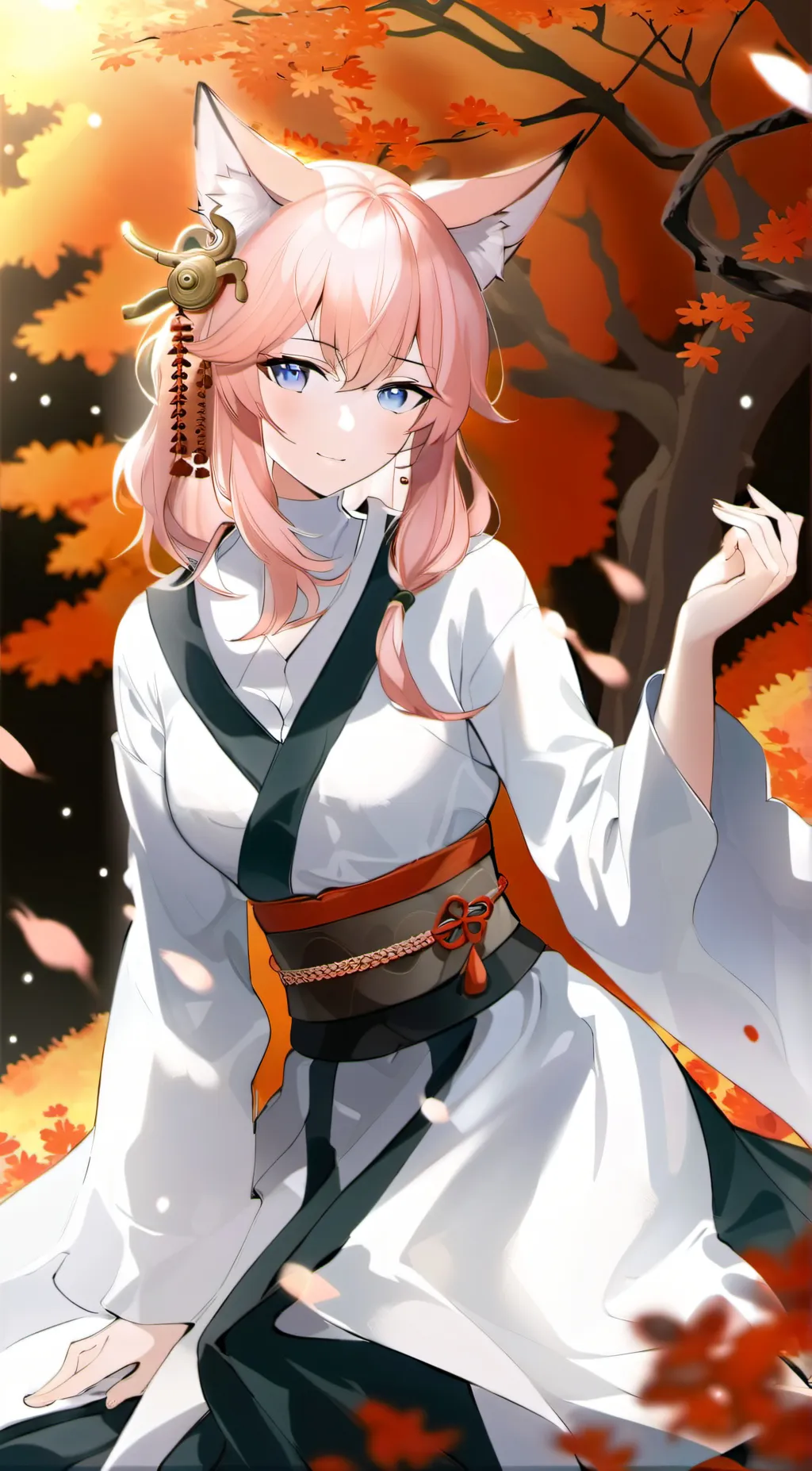 ai character: Yae Miko background