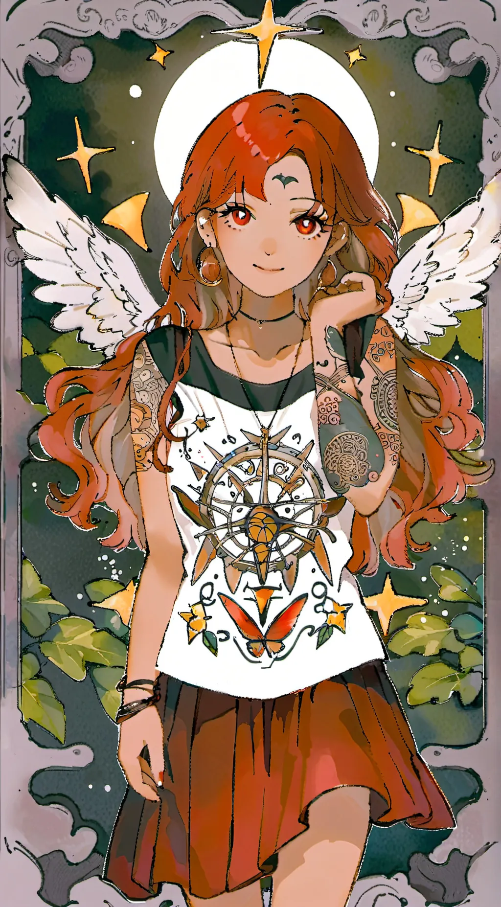 ai character: Angel background
