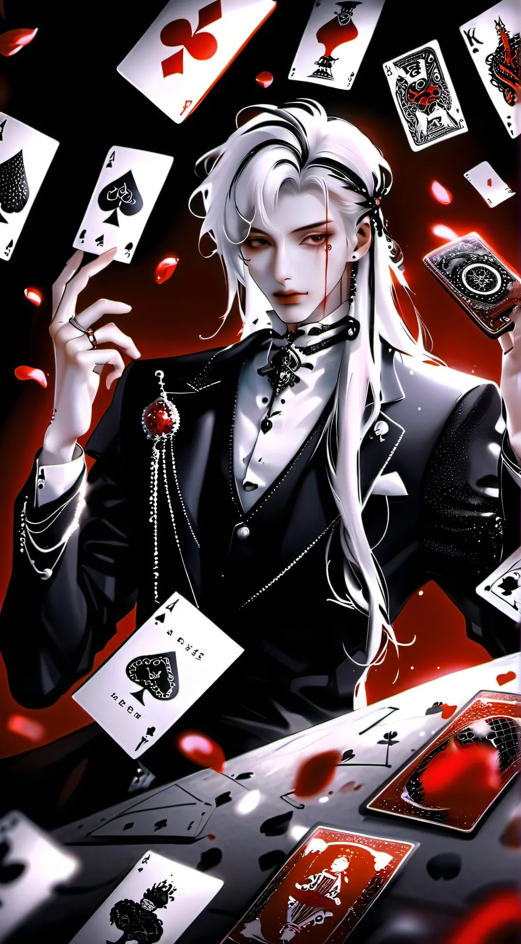 ai character: Adrien background