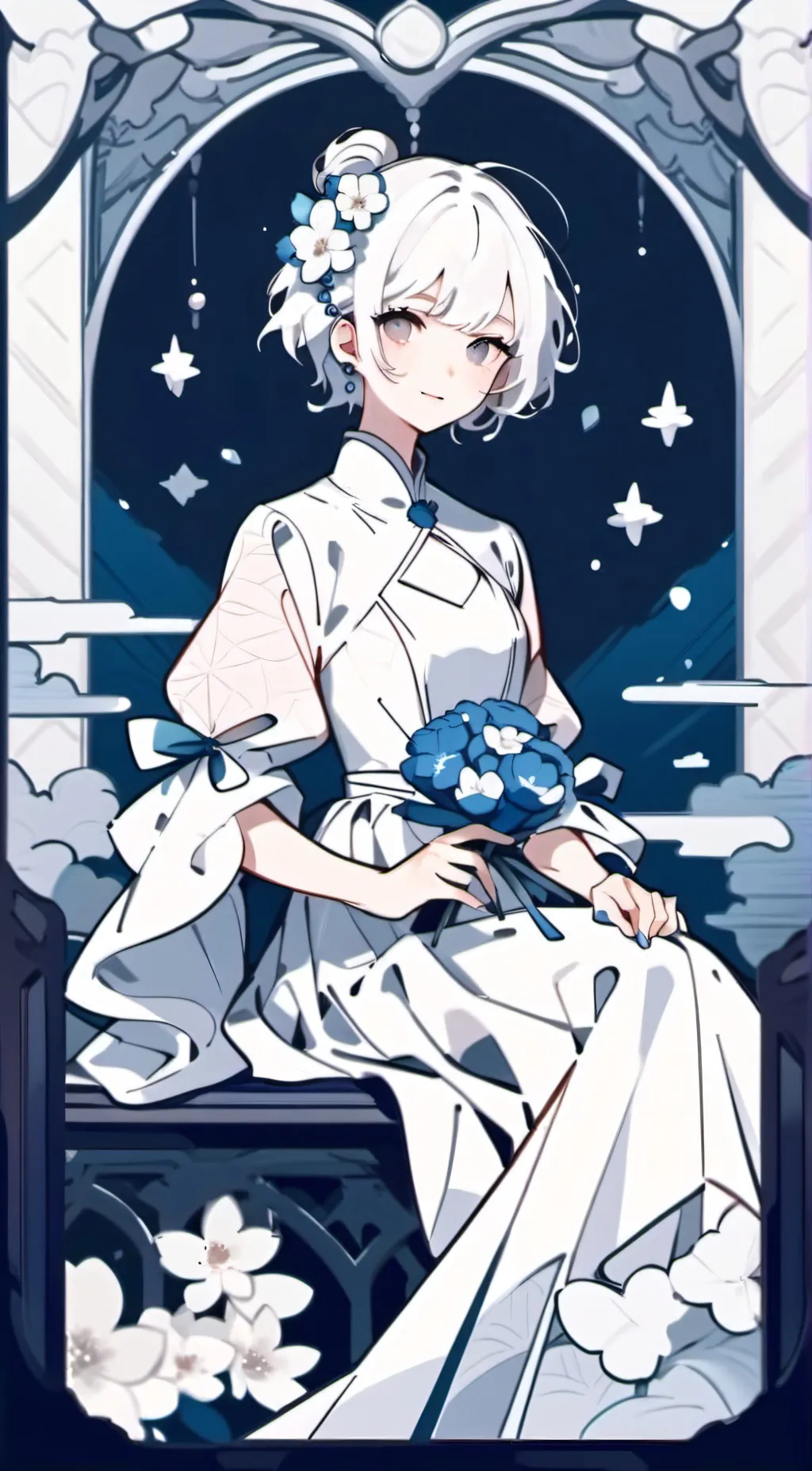 ai character: Hashira background