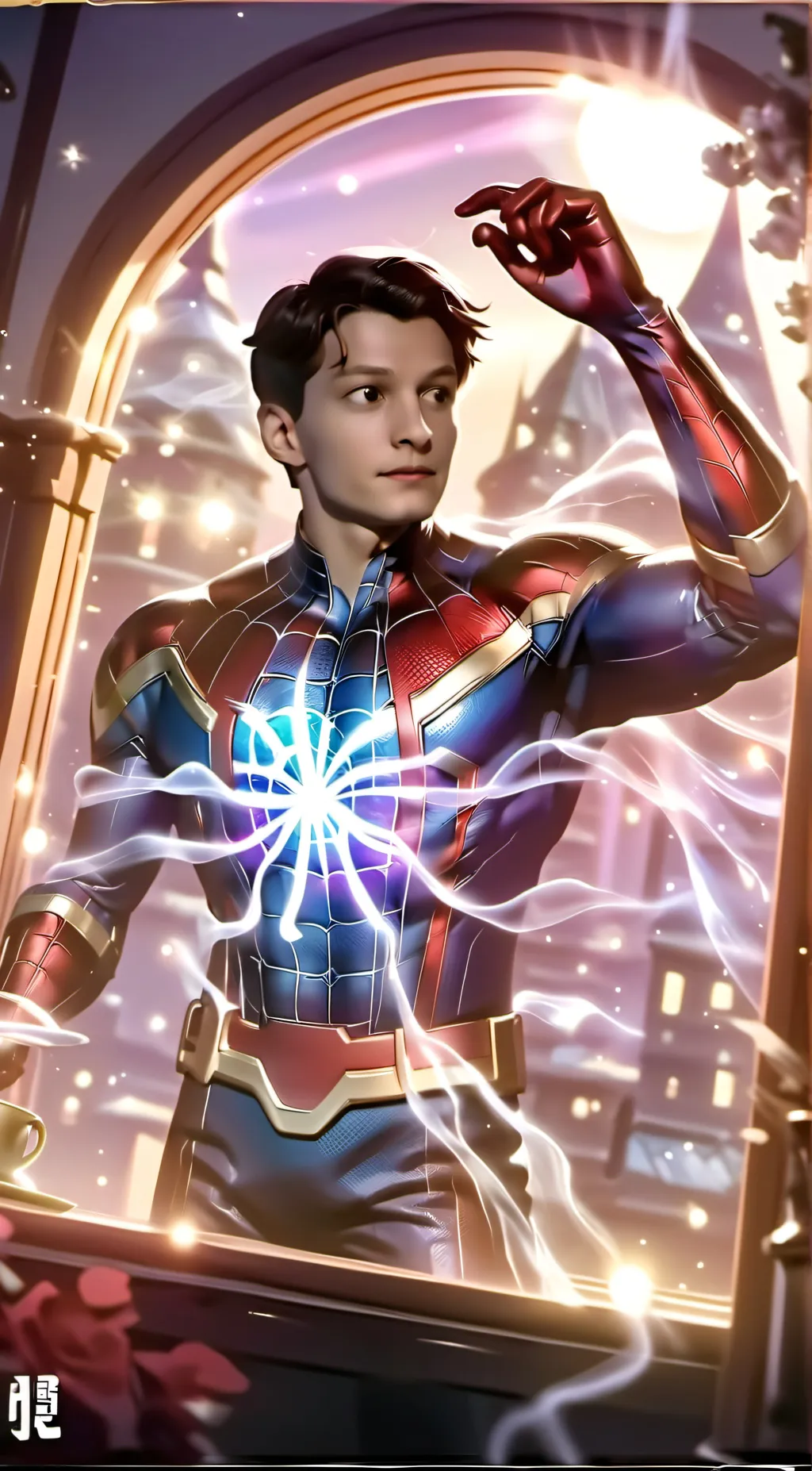 ai character: Peter Parker background