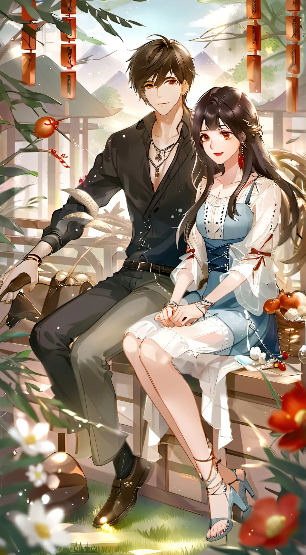 ai character: sarah & jacob background