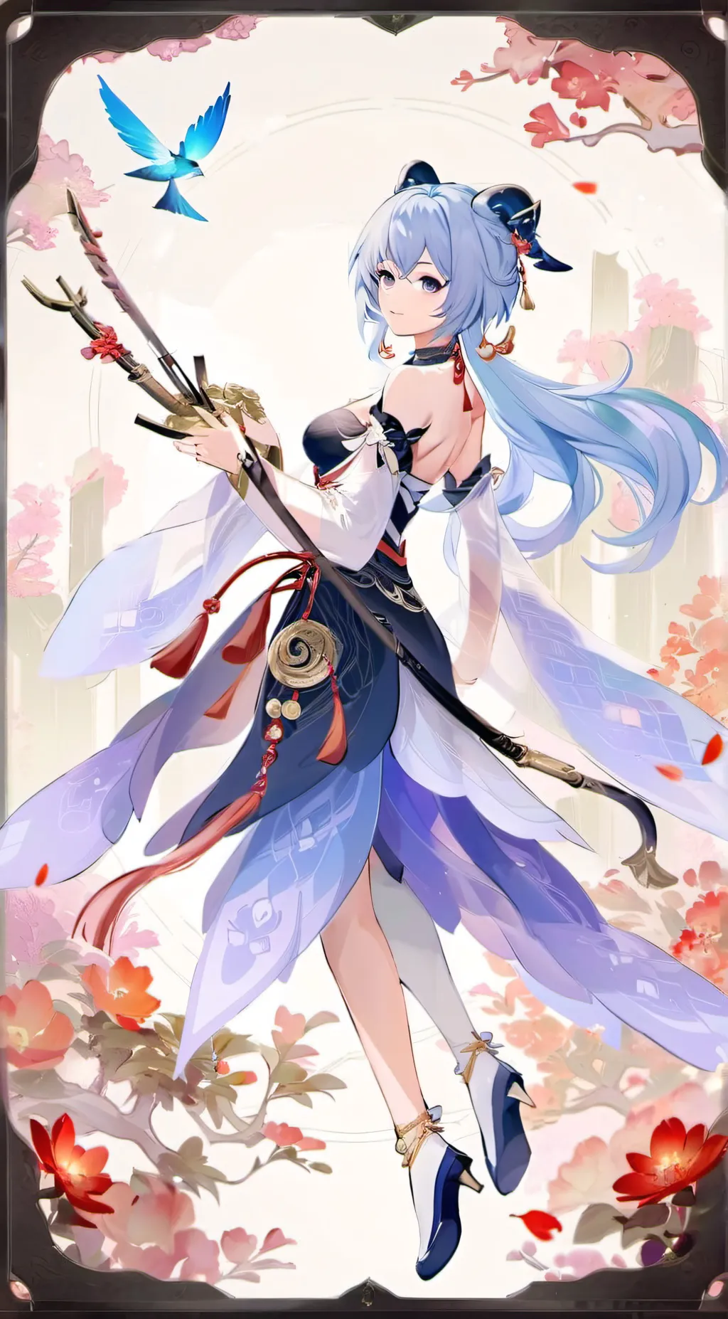 ai character: the adapti ganyu background