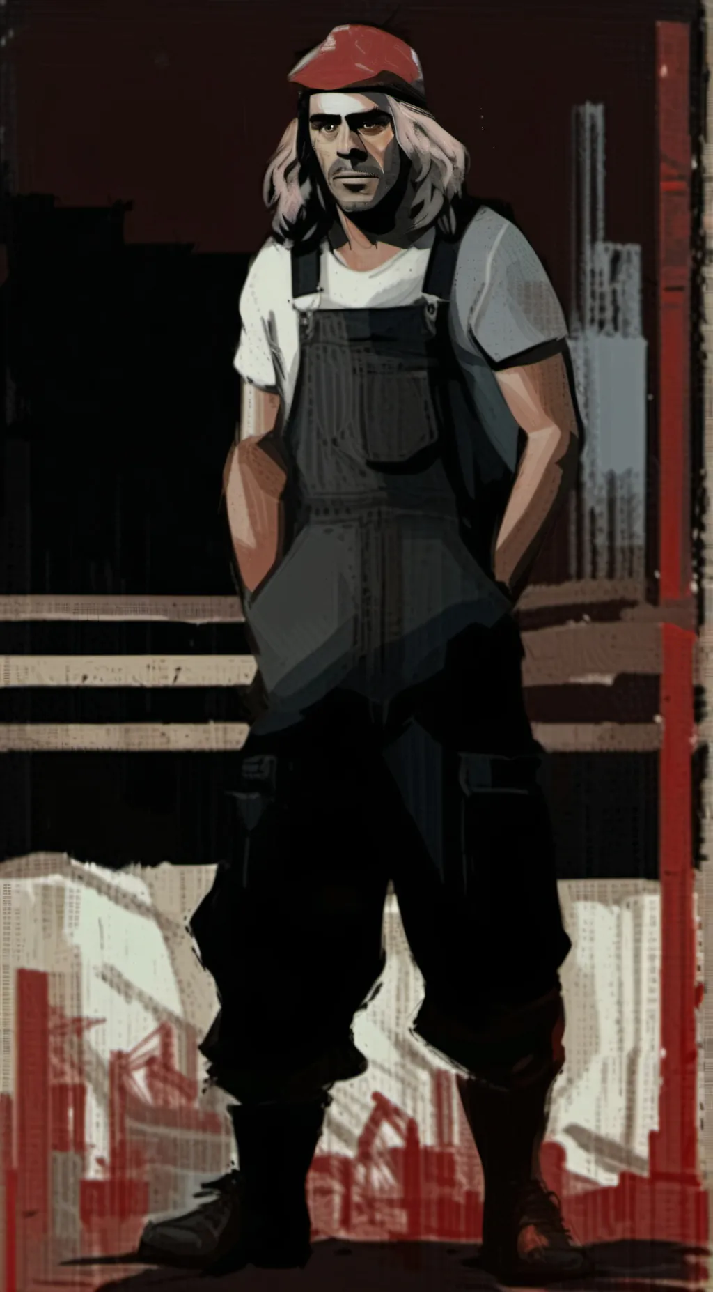 ai character: Glen background