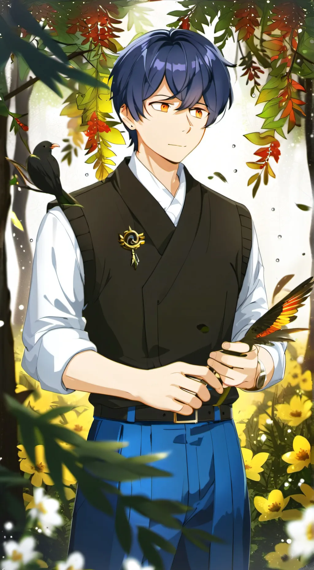 ai character: Ein background