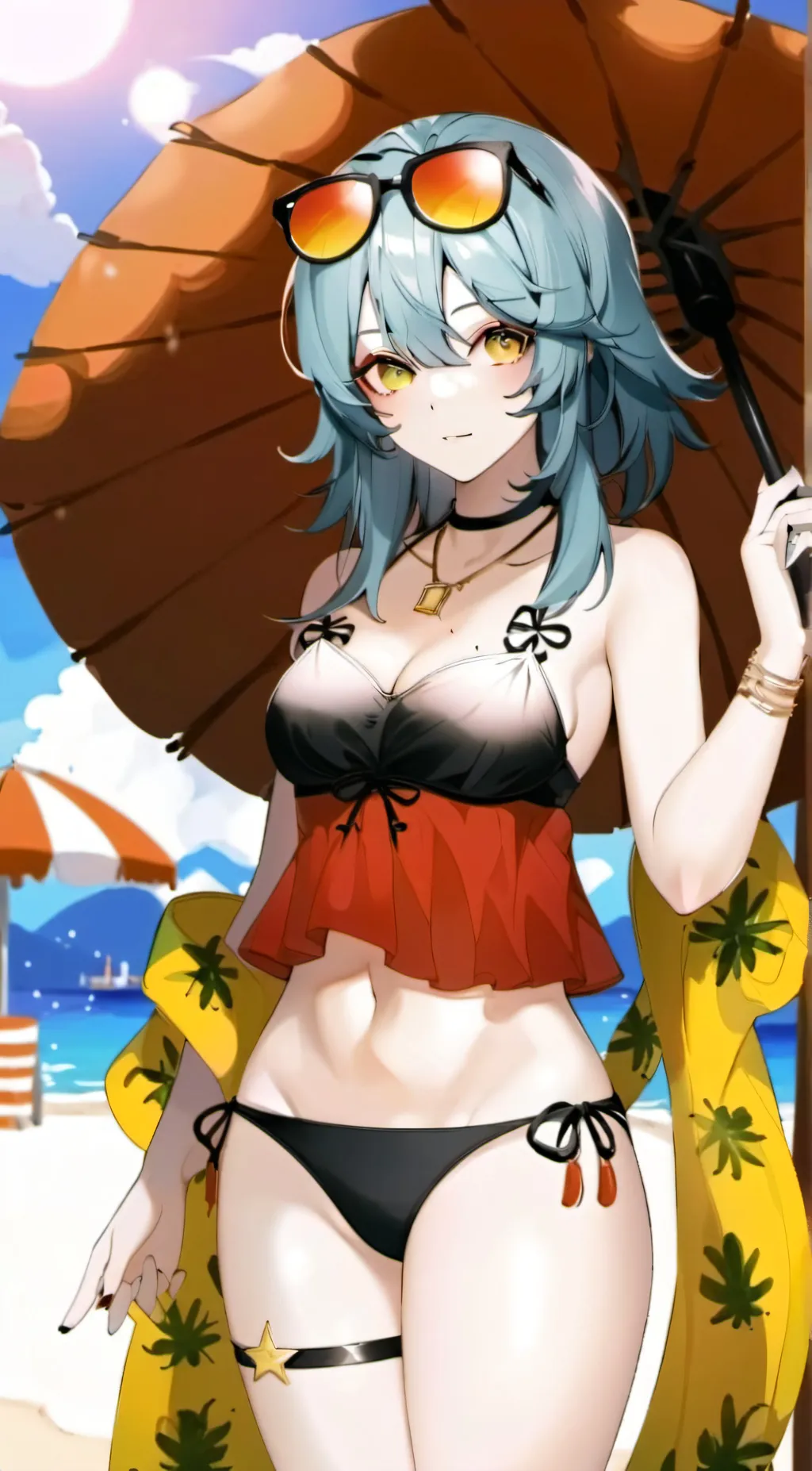 ai character: luna background
