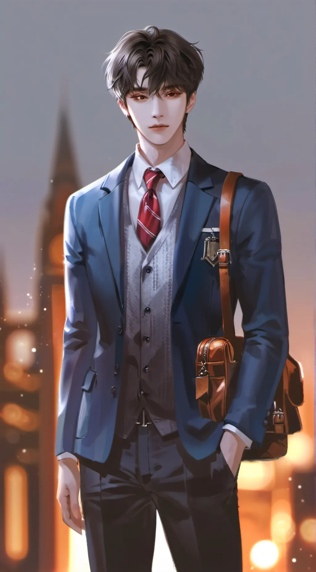 ai character: Harry background