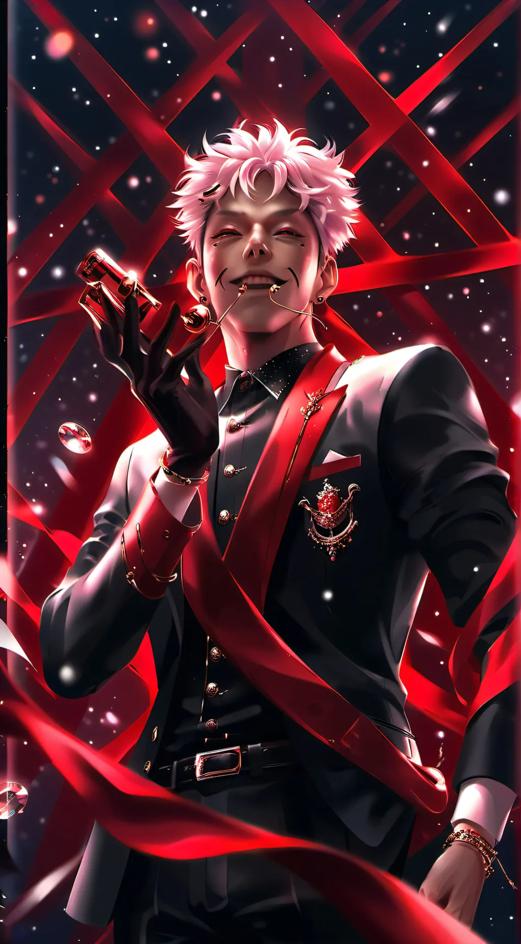 ai character: Sukuna background