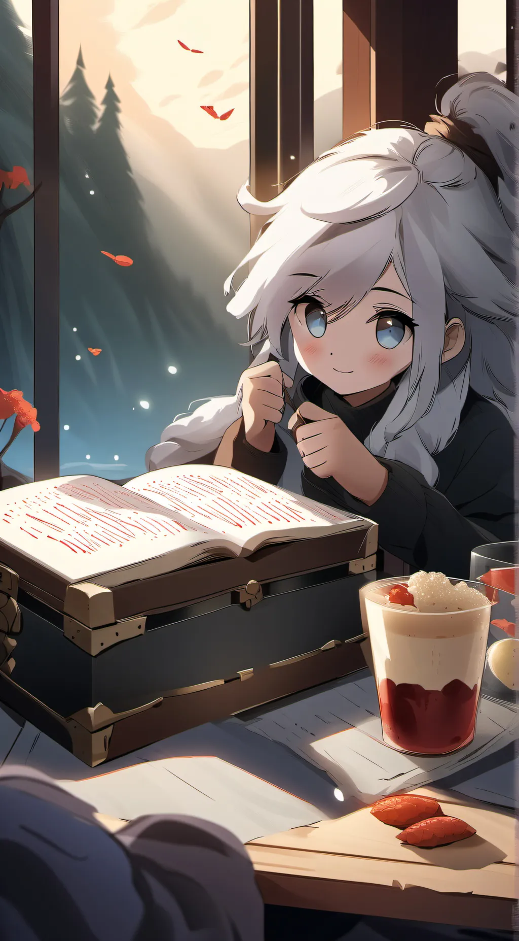 ai character: ♨︎♡lilah(´∀｀) background